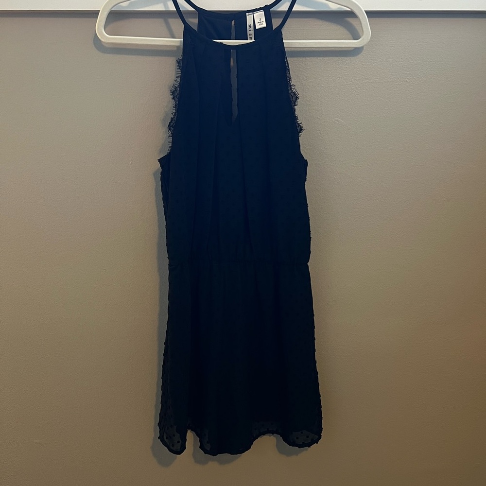 Chic Black Sleeveless Romper